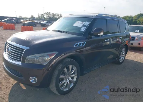 2012 Infiniti Qx56 from USA, damaged, VIN JN8AZ2NF6C9518086
